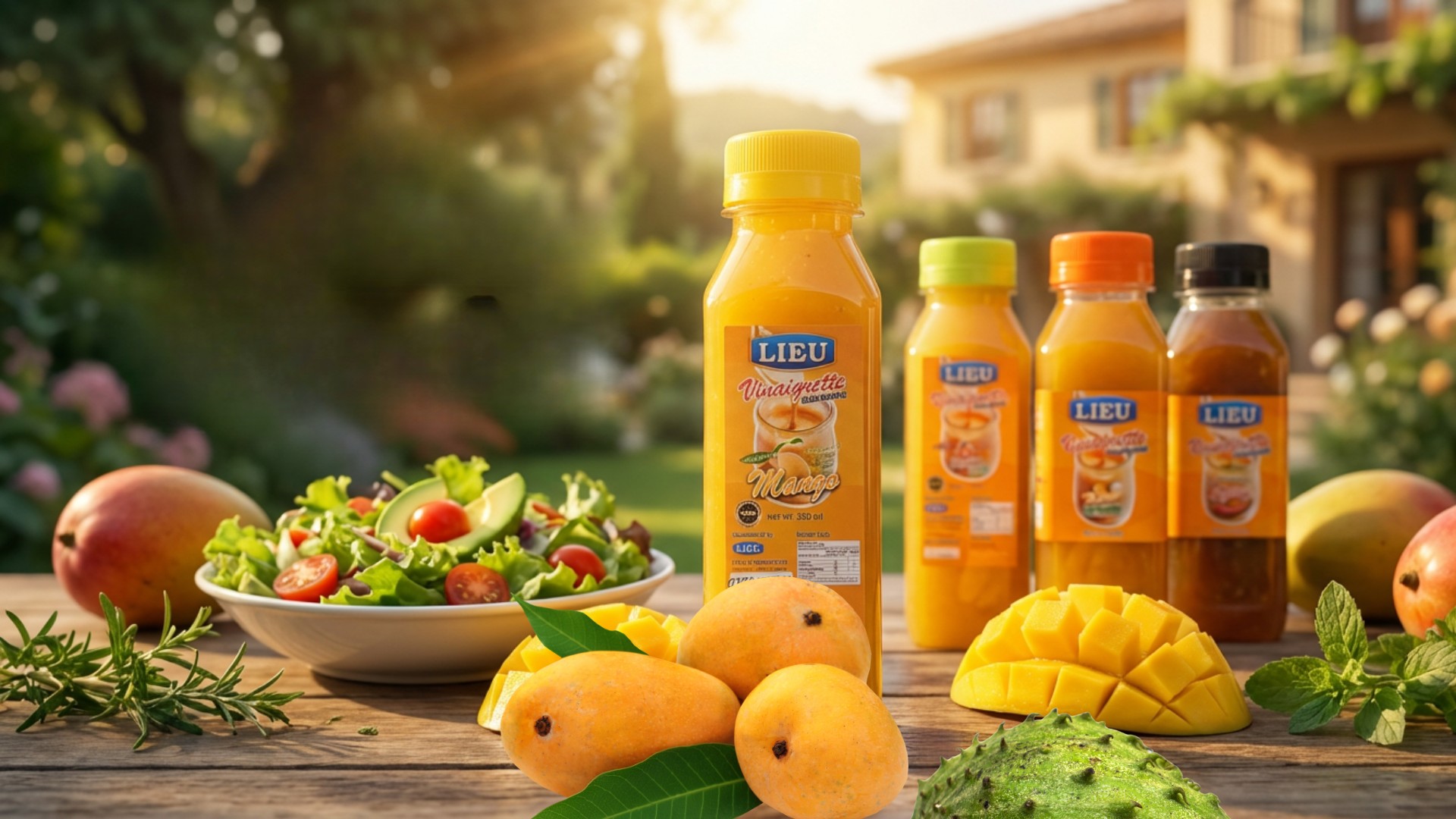 LIEU Vinaigrette — Four Delicious Flavors