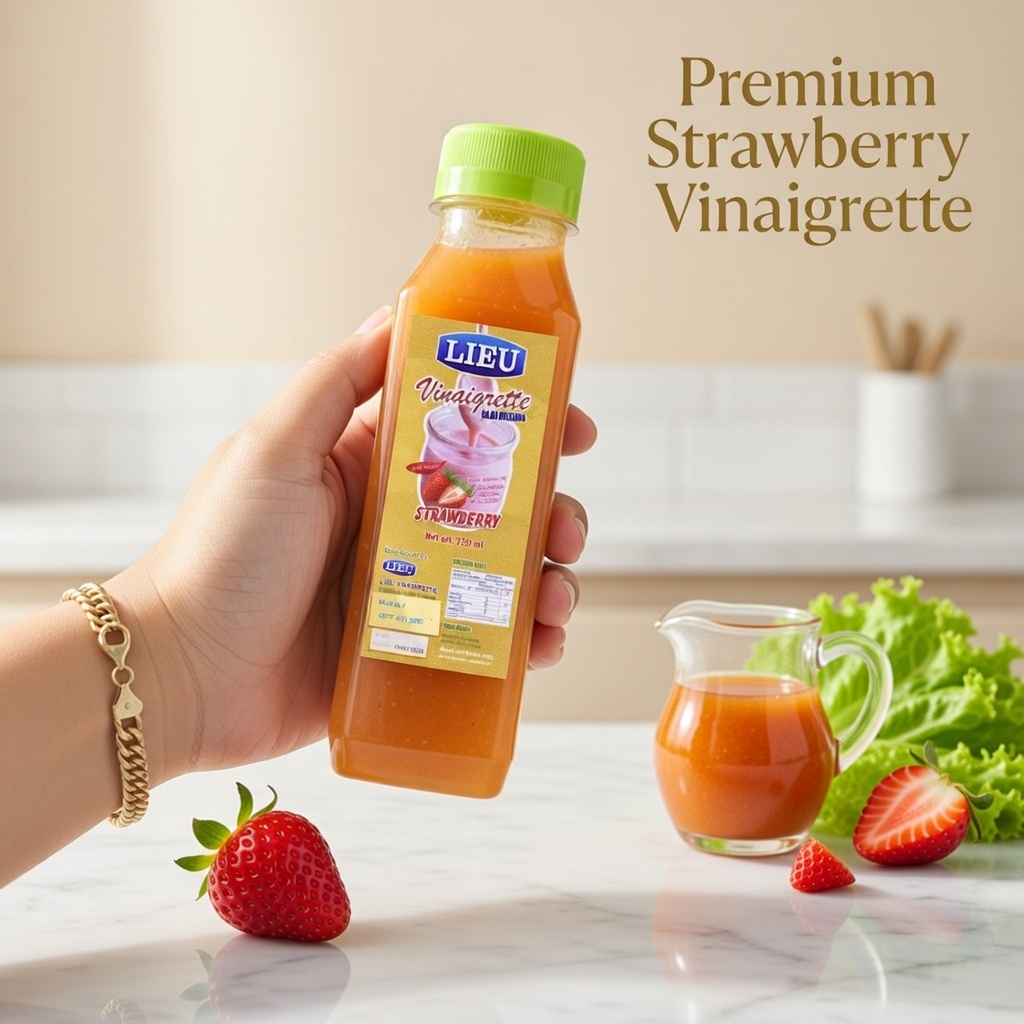 LIEU Vinaigrette New Premium Strawberry Flavor